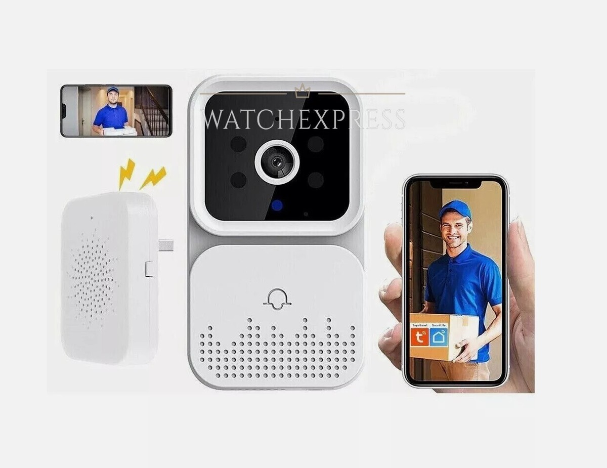 Per KEMENT M9 Wireless Smart Doorbell Camera Con Citofono Bidirezionale, Per Visione Notturna, Cambio Voce, Portata Di Ricezione 150 M, Display HD, Per La Sicurezza Domestica (nero - 11