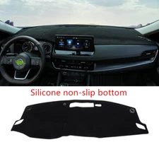 DashMat Dashboard Cover Dash Cover Mat Black 1pcs for Nissan Rogue 2021-2024