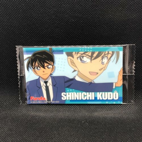 Shinichi Kudo Detective Conan Wafer Card Furuta 1996 Rare Japanese Japan F/S5 - 第 1/10 張圖片