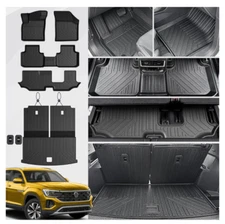 Floor Mats Cargo Mat Set 2018-2024 Volkswagen Atlas 7 Seat (Not fit Cross Sport)