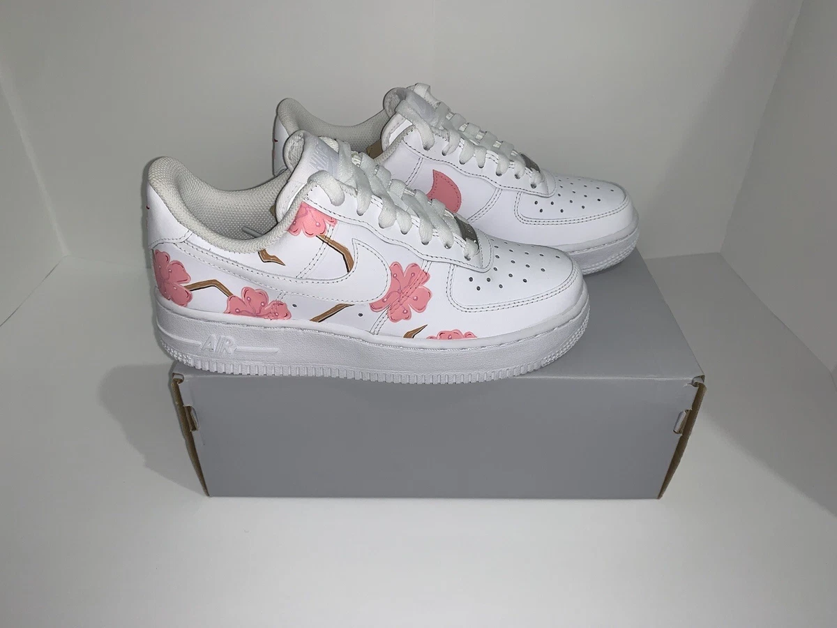custom cherry blossom air force 1