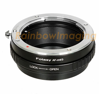 Sony Minolta MA AF lens to Micro 4/3 adapter Olympus OM-D E-M1 E-M5 E-M10 E-PM2