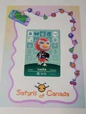 Lucha #122 Animal Crossing Amiibo Card Aut...