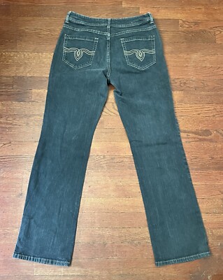 Tom Tailor Women Jenas 30x32 Alexa Straight Leg Black Wash Denim