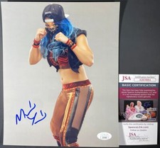 WWE NXT Michin Mia Yim Signed 8x10 Photo A Autograph Reckoning JSA COA
