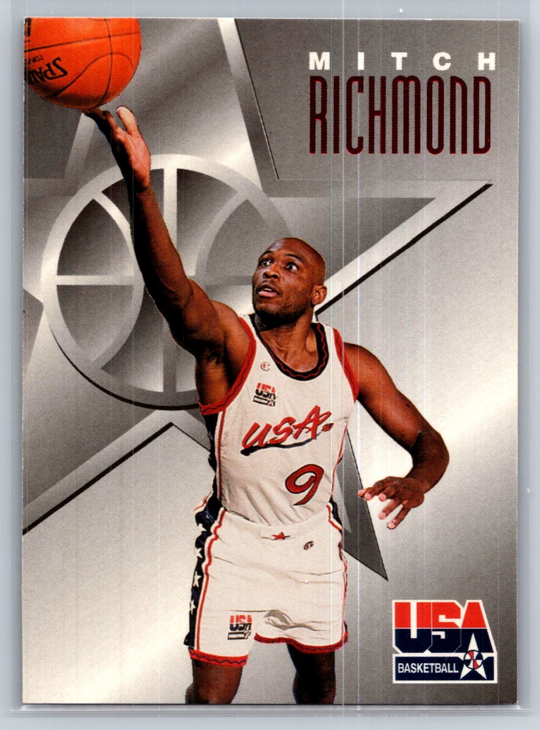 1996 SkyBox Texaco USA #9 Mitch Richmond
