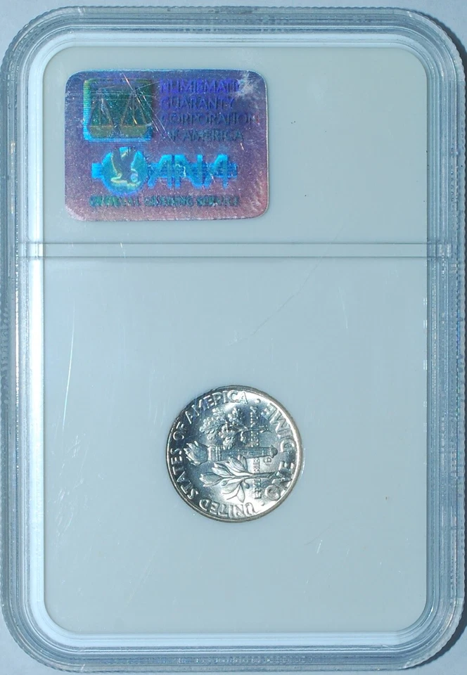 1960 D NGC MS67 Roosevelt Dime - Image 2 of 2