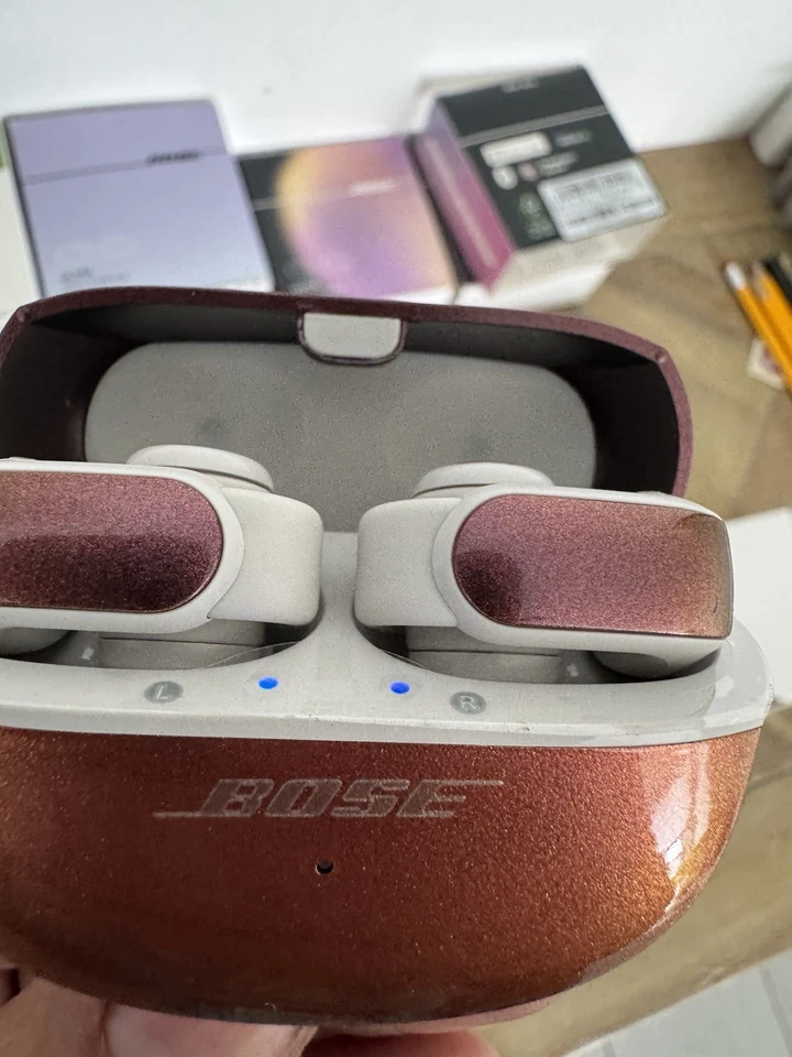 Bose Ultra Open Earbuds Limted Edition Burgundy Red Brand New - Image 2 of 3