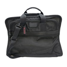 TUMI Black Ballistic Nylon Laptop Briefcase Messenger Bag Business Travel 2603D3