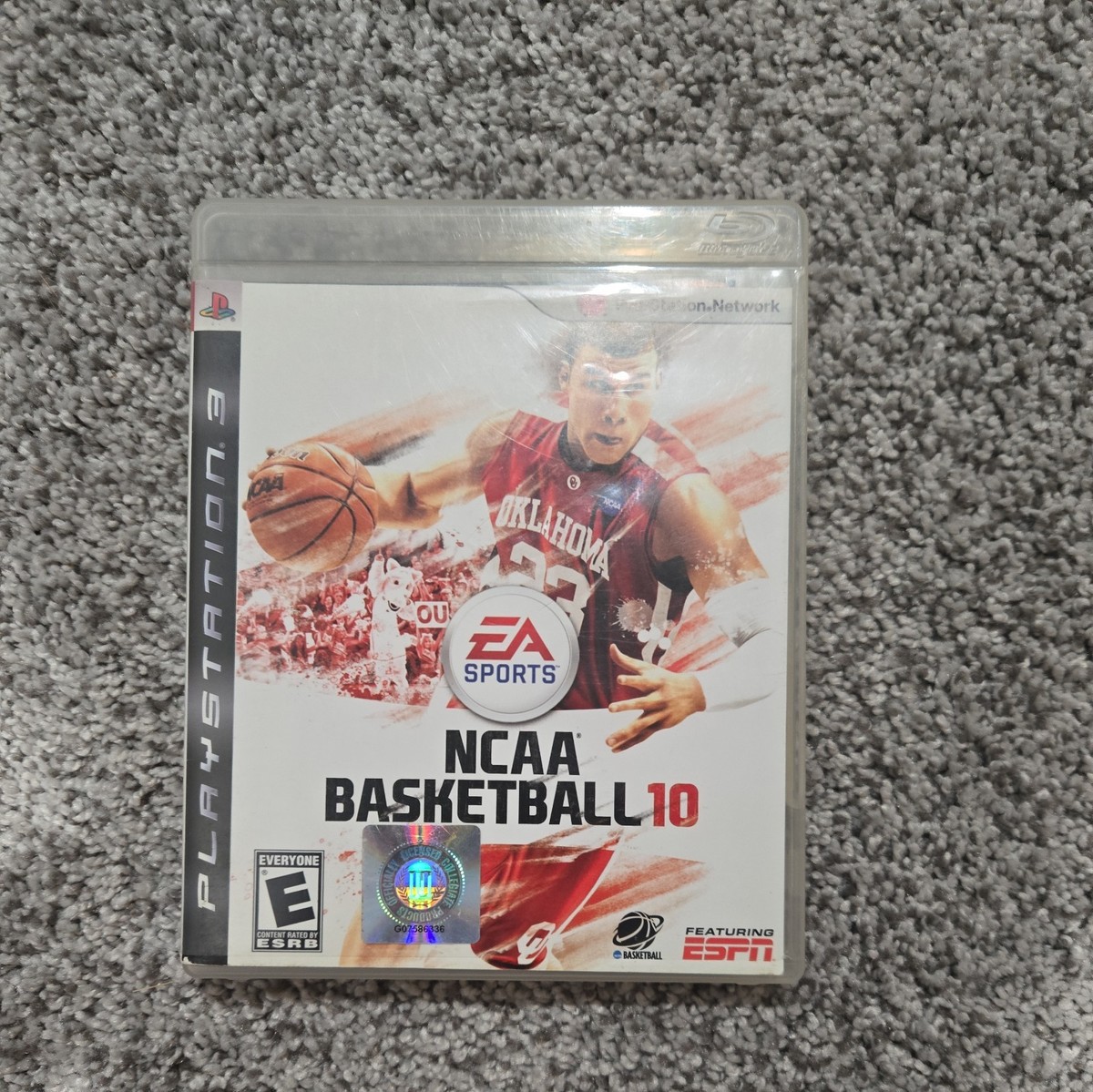 NCAA Basketball 10 (Sony PlayStation 3, 2009) PS3 - Complete CIB