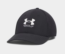 UNDER ARMOUR Drive Low Men s Stretch Fit Cap Hat Black L/XL 1389885-001 NEW