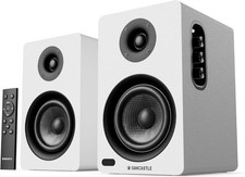 Regal Lautsprecher Aktiv HDMI, BT, Paar Oakca...