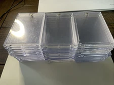 Lot Of 30 Gently Used Magnetic One Touch Mag Card Holders Various Sizes