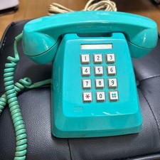 Vintage Push-Button Telephone Japan NTT 601-p Used Rare 1880s showa retro