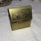 1:12 Dollhouse Miniature Furniture Lot 4pc Folding Screen Chest Bench Carousel — photo 3