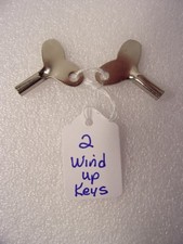 2 Lot Tin Toy Wind-Up Key "For Small Windup Toys" - BEST DEAL  FASTER SHIPPING
