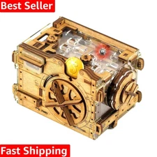 A-Maze-ing Safe 3D Puzzle Box - Unique Marble Labyrinth Gift Experience