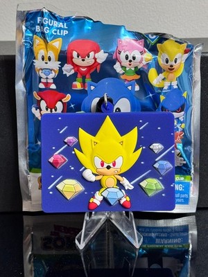 Sonic the Hedgehog 35th Anniversary Figural Bag Clip Keychain