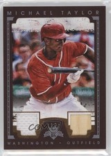 2016 Panini Diamond Kings Materials Bronze Framed 75/99 Michael Taylor 0q5