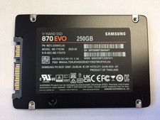 Samsung 870 EVO 250GB SSD 2.5" MZ-77E250 Internal Solid State Drive Great