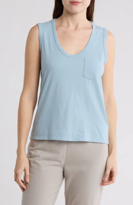 James Perse Womens V-Neck Cotton Tank 5 Colors Size 1(S),2(M),3(L),4(XL) NWT $95