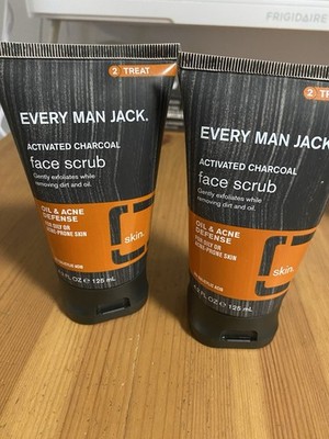 Every Man Jack Set - Face, Scrub, Face Lotion 2 PCs Lot Of 2. D