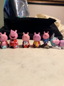 Tonies PEPPA PIG Audio Play Character Figurines (Lot Of 6)