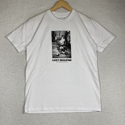 Lizzy Mcalpine T-Shirt The Older Tour 2024 White Size Medium Merch 100% Cotton