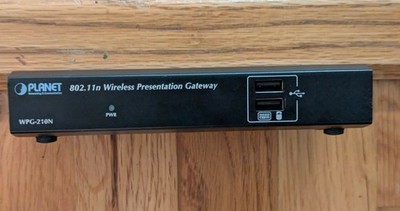 PLANET TECHNOLOGY WPG-210N WIRELESS PRESENTATION GATEWAY