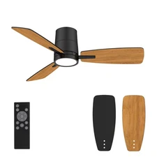 Ceiling Fans with Lights,42 inch,Quiet Reversible Motor,Easy to Install,6 Spe...