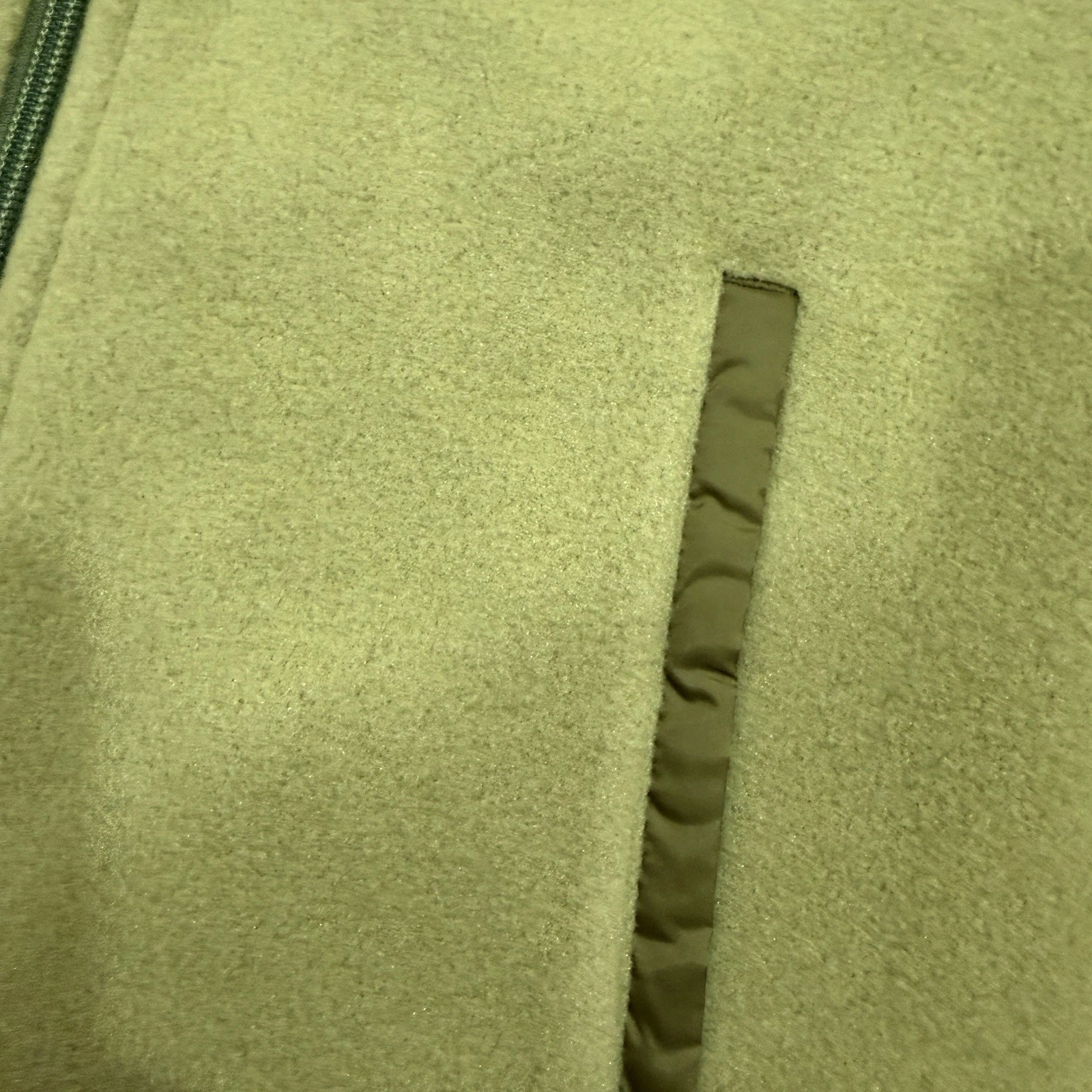 Cotopaxi Men's Full Zip Fleece Jacket, Green/Blue Striped, Size M image 3
