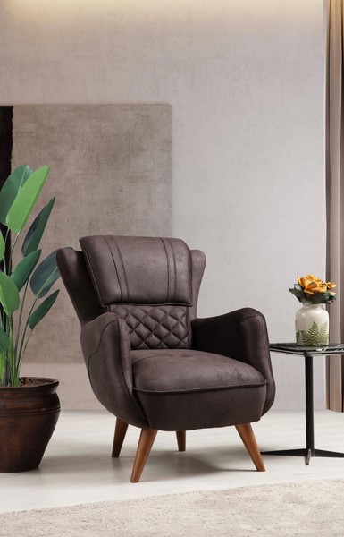 Luxus MöBel Wohnzimmer Sessel Polstersitz Modern Design Polstersessel-image