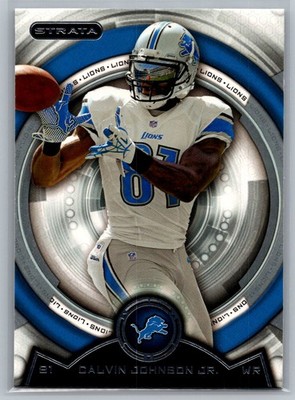 #5 Calvin Johnson 2013 Topps Strata Detroit Lions