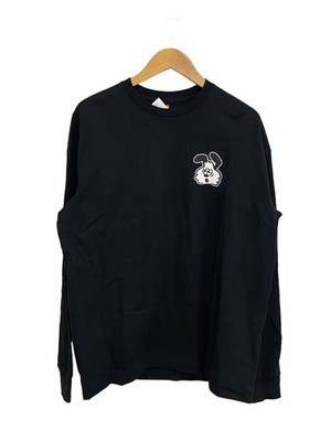 HUMAN MADE VERDY Long Sleeve T Shirt XL Cotton BLK Vick
