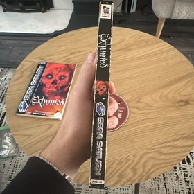 Sega Saturn PAL Exhumed Game Complete with Manual Some Wear On Box