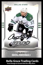 2014-15 Upper Deck MVP Alex Goligoski #73 Dallas Stars Silver Script NHL Hockey 