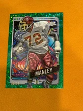 2024 Topps Chrome Cosmic #100 Dexter Manley Green Space Dust Refractor #'d /75