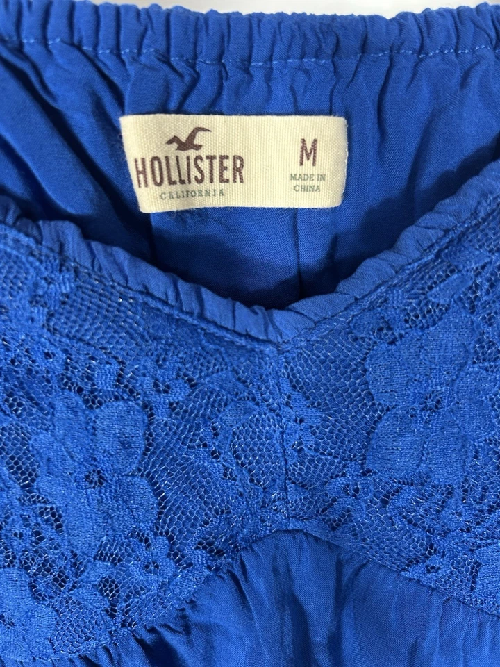 Mini Vestido Y2K Hollister Babydoll Talla M 00s Preppy Mujer Coqueta Elena Gilbert Foto 3 de 4