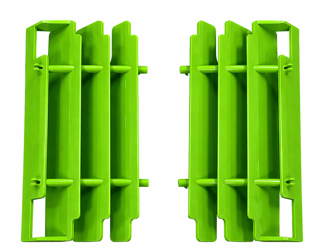 OEM Kawasaki Radiator Shrouds Guard Set KX125 KX250 KX500 KDX250