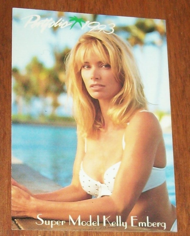 1993 Portfolio Swimsuit Kelly Emberg Bonus Card-103
