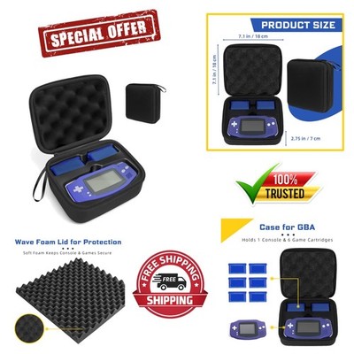 Game Boy Advance Portable Storage Case - Secure EVA Protection On-the-Go