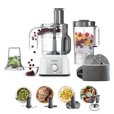 Kenwood FDP65.860WH food processor with 9 attachments Express Serve and Dice