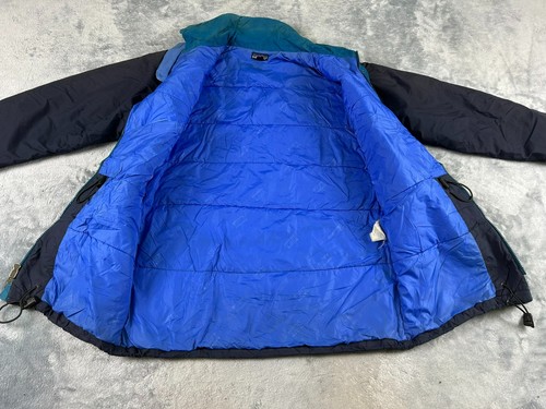 VESTE HOMME ISOLANTE VINTAGE PATAGONIA GUIDE SHELL PARKA S BLEU SNOWBOARD - Photo 11/15