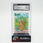 Charmander #04 Stitch Touch Bandai Sealdass Pokemon 1998 POP 4 CGC 7.5