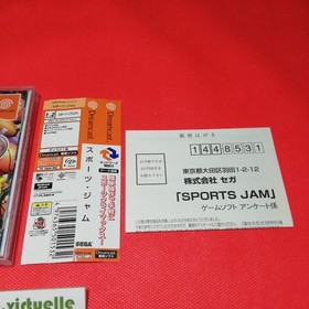 SPORTS JAM DREAMCAST SEGA NTSC JAP 🌟
