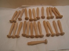 3-1/2 OAK Wood Shaker Pegs 25 pcs. ....
