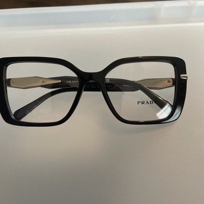 Prada VPR 03Z Eyeglasses 55-16 140  1AB-1O1 New Demo