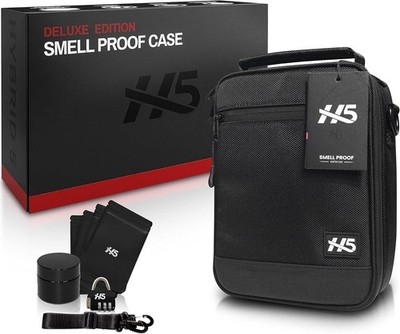 H5 Smell Proof Stash Box Set - Premium YKK Zippers - Odor Proof Dog Tested Ba