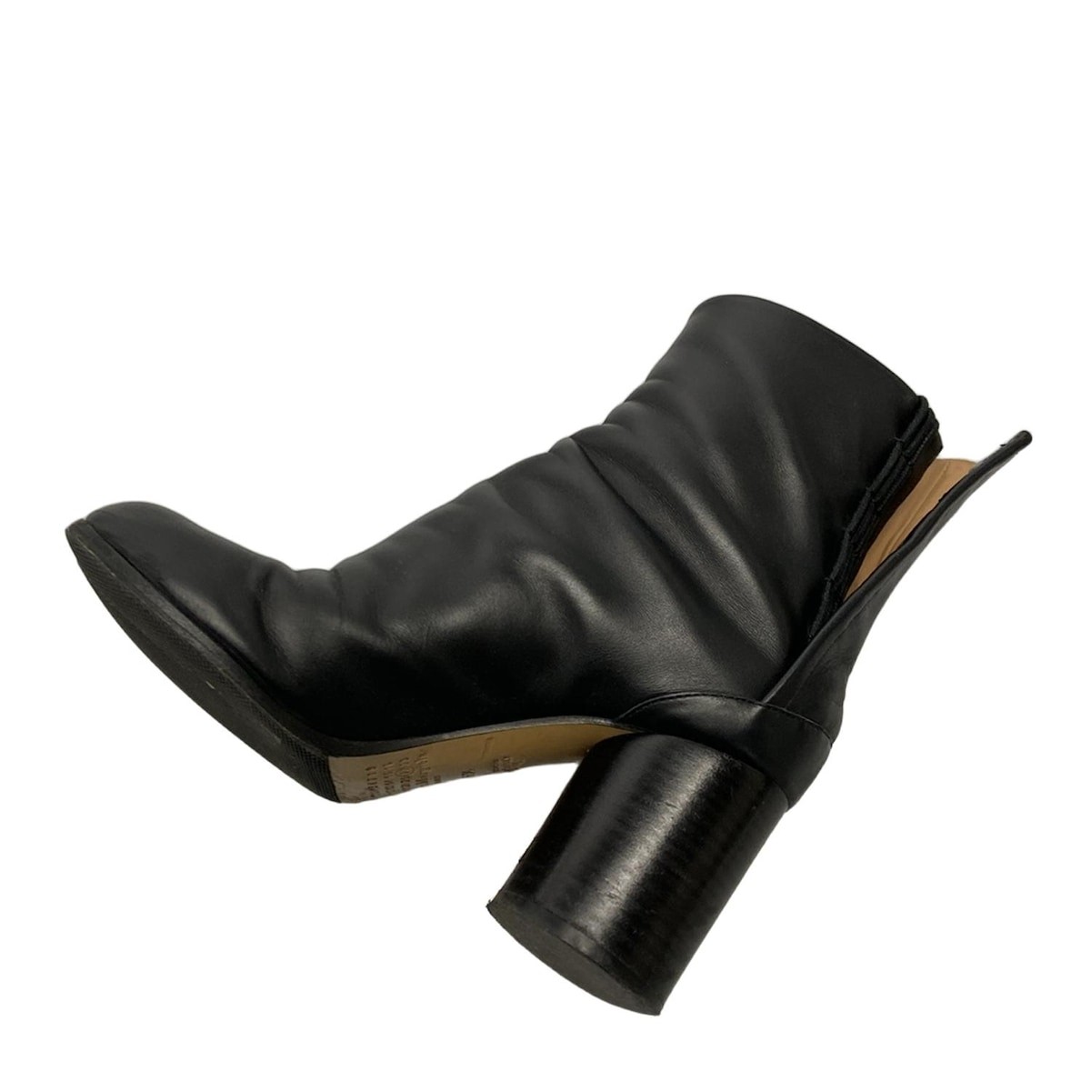 ブーツその他 MAISON MARGIELA Woman Boots Black S58WU0260P3753 T8013 Auth Maison Margiela Tabi Boots S58WU0260 Black Leather