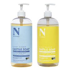 Castile Liquid Soap - Multi-Use Body Wash, Shampoo, Face Wash - Hydrating Body S